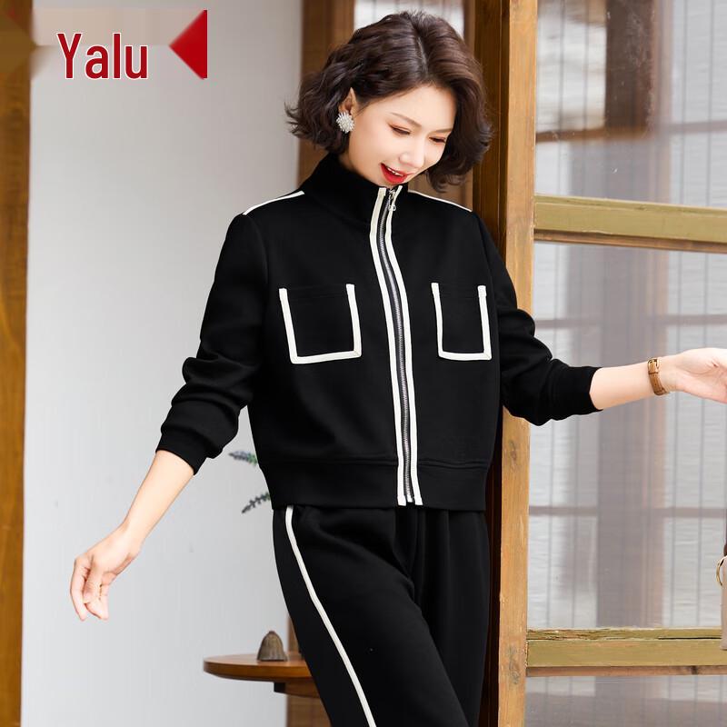 Женский повседневный спортивный костюм Yalu Осень/Весна 2025 5XL