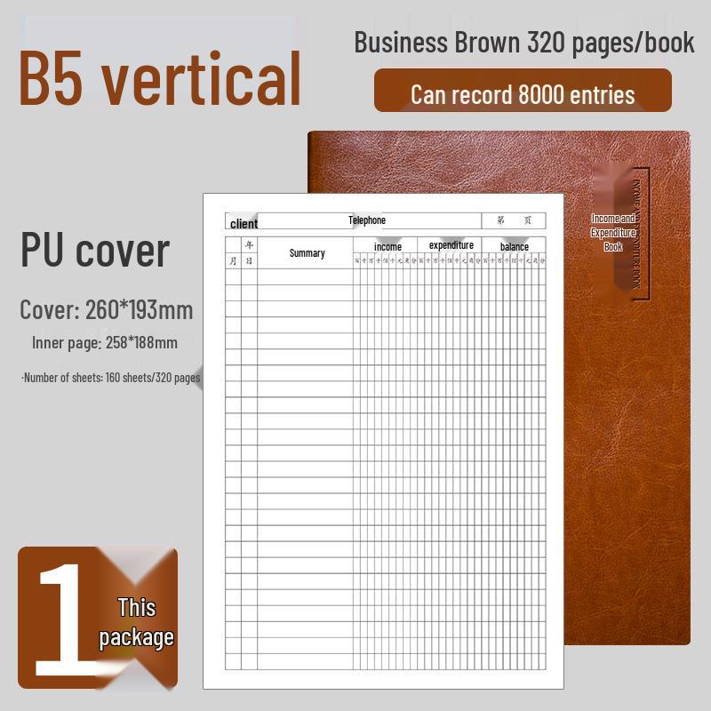 Subsidiary Ledger: Income & Expenditure Accounting Book for Business