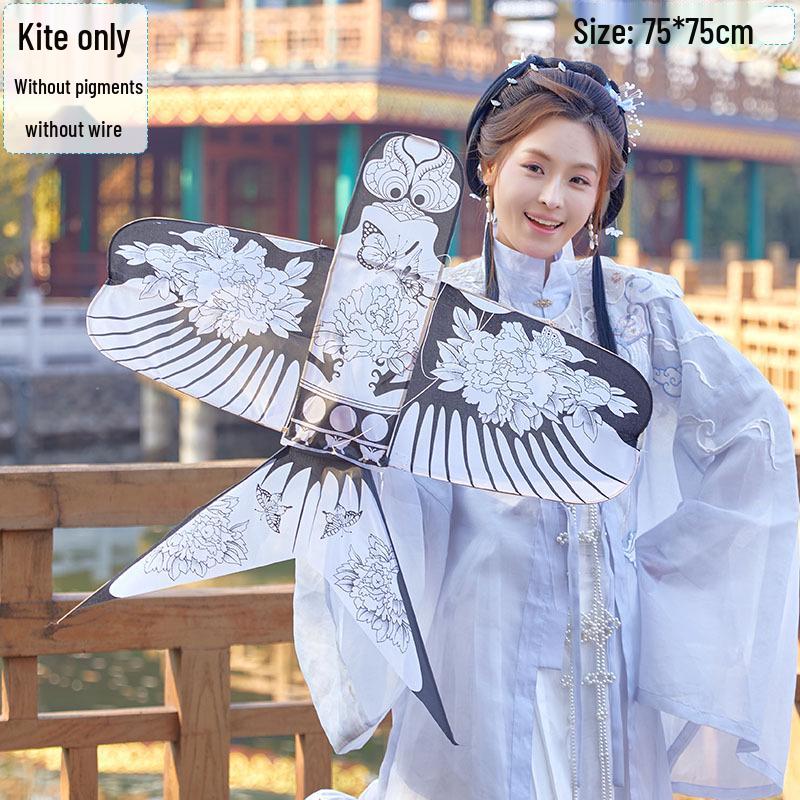 Retro 3D Bamboo Skewer Kite DIY Kit for Kids & Adults