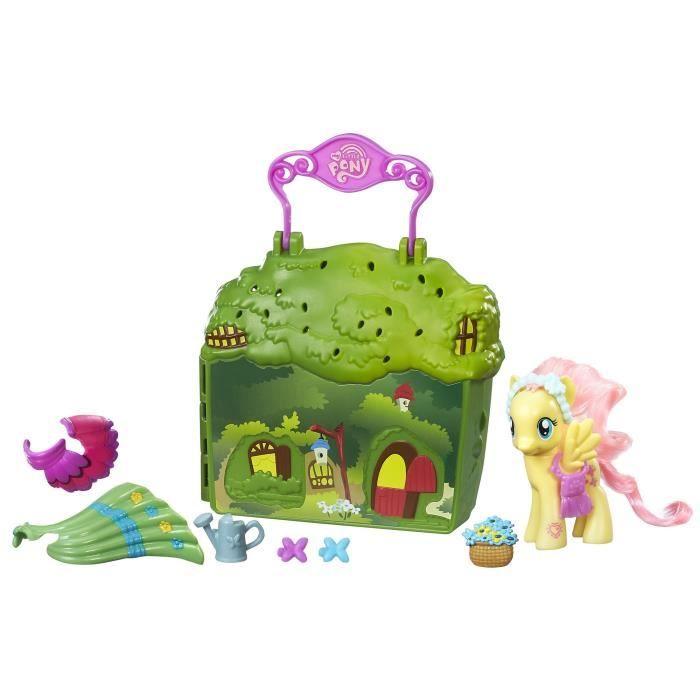 Maletta da gioco Fluttershy - My Little Pony - HASBRO - Casetta e accessori inclusi