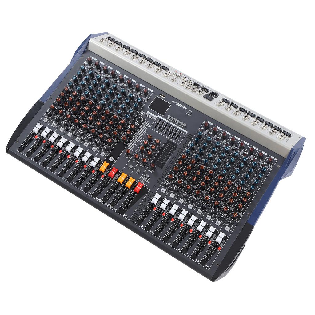 Sound Board Console 16 Channel Desk System Interface Mixing Console Desk System Interface