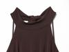 Spring 2026 Women's Fashion Sleeveless Halter Neck Dress - European & American Style