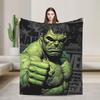 Hulk  Flannel Blankets  Warm Bedding Throws for Couch Bed Picnic Novelty Bedspread Sofa Bed Cover