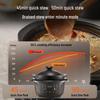 Midea MD-DGS4566 4.5L Electric Purple Clay Stew Pot CN plug (adapter included)