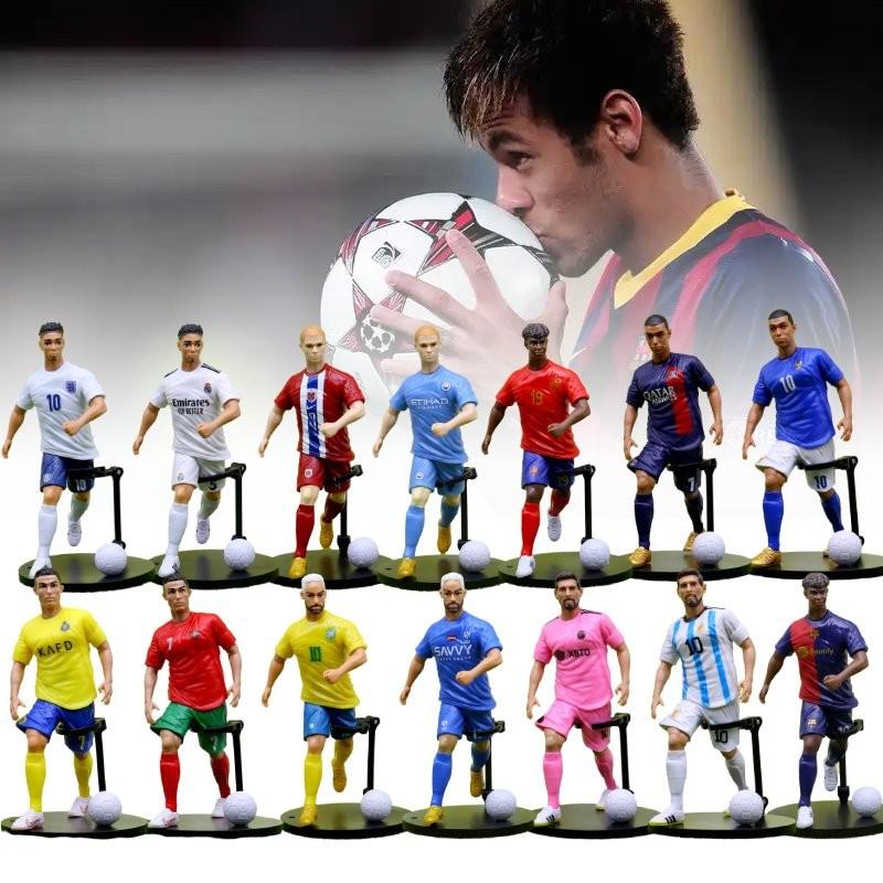 19cm PVC Fußballstar Figur Sammlerstück Perfektes Geschenk Für Fußballfans Und Heimdekoration