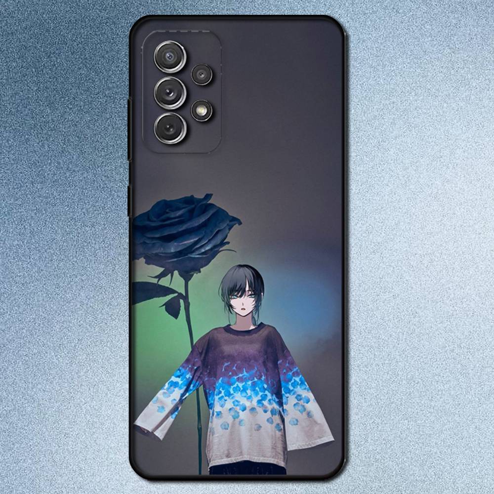 Ado Kyogen X Uta Phone Case For Samsung S25,S24,S21,S22,S23,S30,Ultra,S20,Plus,Fe,Lite,Note,10,9,5G Black Cover