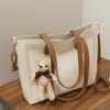 New Autumn and Winter Large-capacity Handbag Genuine Leather Fashionable High-end Single-shoulder Crossbody Bag