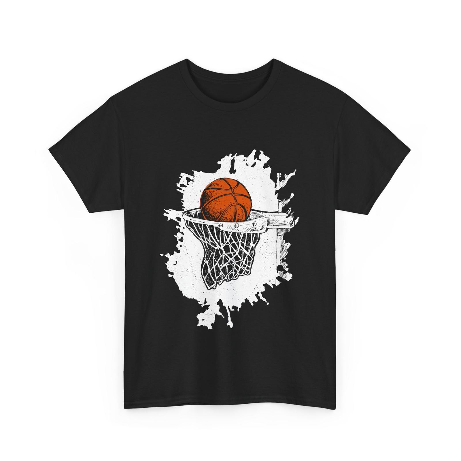 Basketball T-shirt, Sports Lovers Basketball Player Fans Men Shirt XXXXL