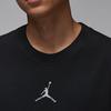 Jordan Sport Dri-FIT Logo Quick-Dry Crew Neck T-Shirt Men Tops Black White HJ2398010
