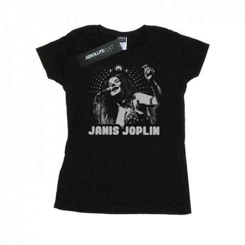 Janis Joplin Womens/Ladies Spiritual Mono Cotton T-Shirt