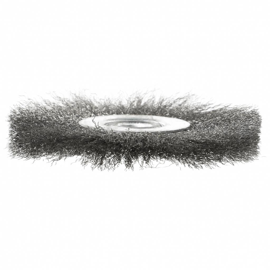 4.5in Stålbørste med kruset ståltråd Stålbørste med kruset ståltråd Rustfri stålbørste