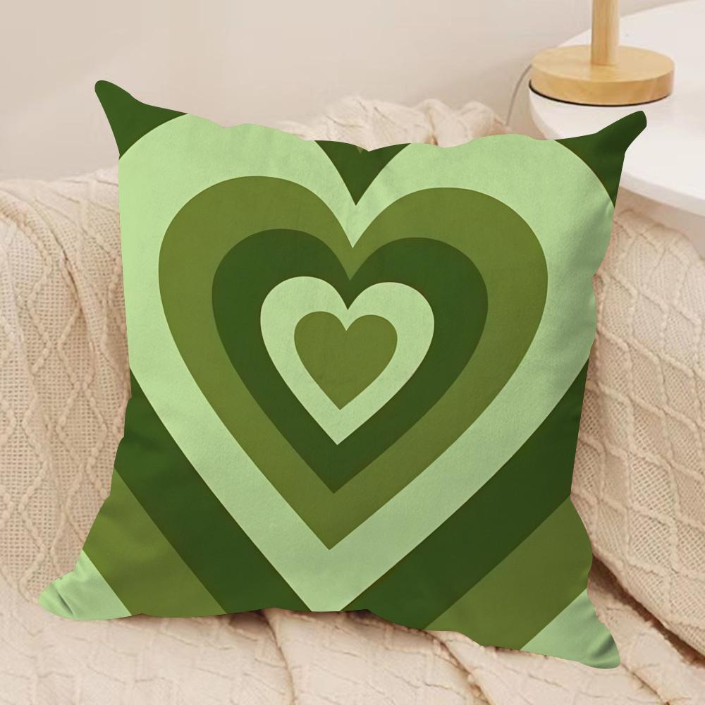 

Sweet Love Cushion Cover Soft Plush Fabric DoubleSided Printed Cushion Covers for All Seasons Modern HomeDecor Gift 30x30cm
