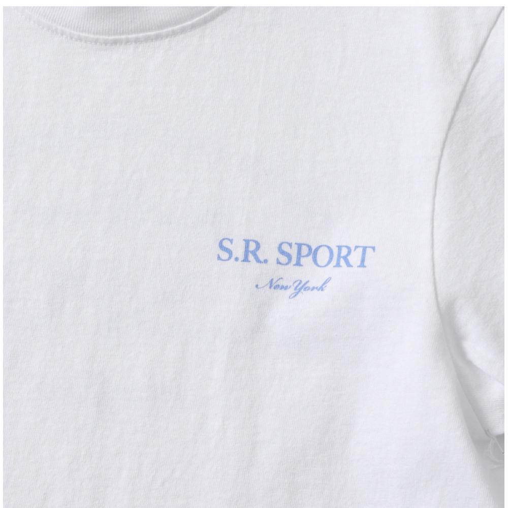 Sporty   Rich Ts931wh Wimbledon  Wimbledon  Public Short Sleeve Tee