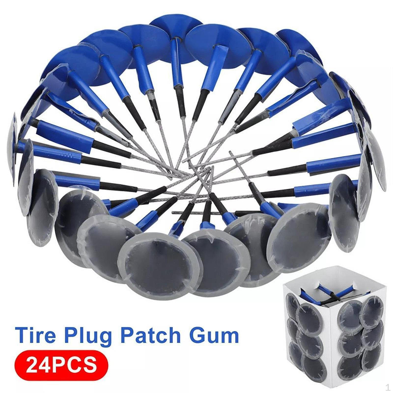 Pack of 24 Automotive Patches, Made High-quality, Rubber