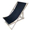 Adjustable Solid Wood Beach Lounger: Outdoor Folding Chair for Leisure & Camping