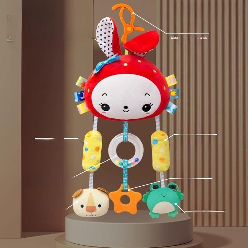 Baby Bedroom Baby Mobile With Plush Monkey Wind Chime For Crib Decor