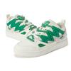 Kappa Trendy Deconstructed Bread Shoes Non-Slip Wear-Resistant Low-Top Skate Shoes Unisex sneakers White Green K0CY5CS21D-0106B
