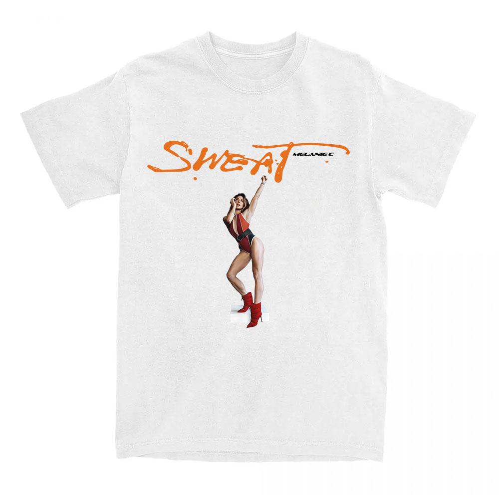 Print Clothes Melanie C Sweat Album Printing T-shirt Unisex Streetwear Cotton Short Sleeve Loose Tshirts Graphic Clothing