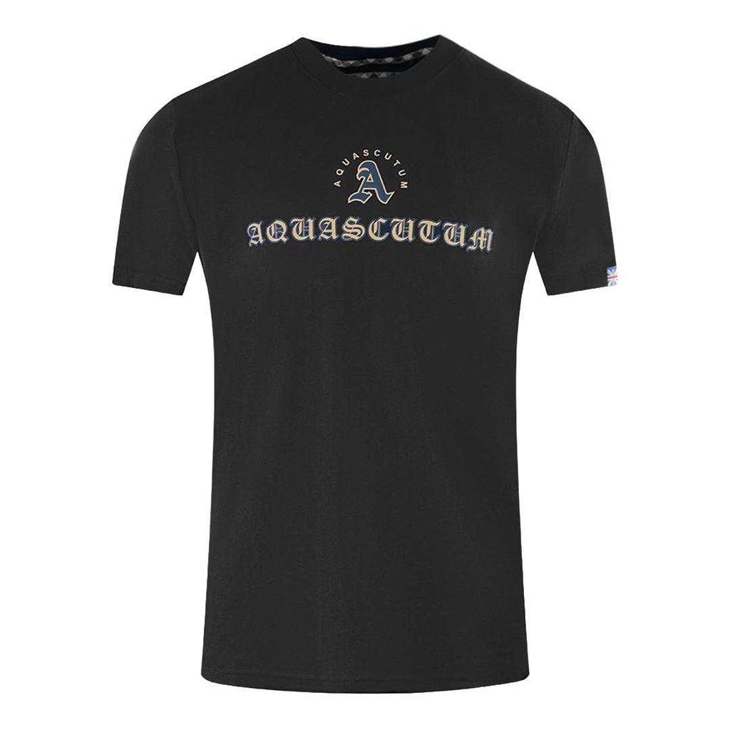 Aquascutum Unisex Adult Script Logo T-Shirt