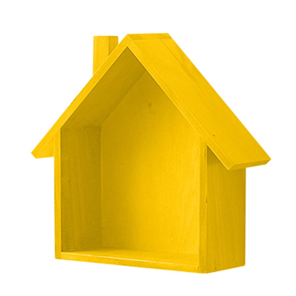 Nostalgic Wall Shelf Retro Wall Decoration Wooden House Shelf