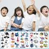 10sheets Cartoon Space Pattern Tattoo Stickers For Hand Face Body Temporary Waterproof Tattoo Stickers Kids Creative Gifts