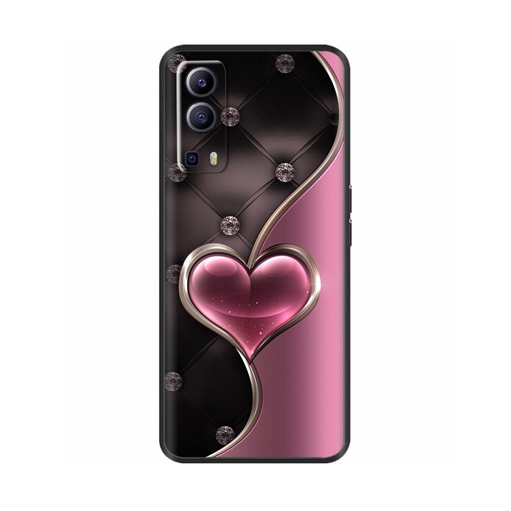 For Vivo Y52 5G Case For Vivo Y72 5G Soft TPU Silicone Cute Cartoon Shell Phone Back Cover For Vivo Y72 Y52 Cases Y 52 72 Fundas