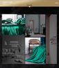 Double-Sided Ice Silk Bed Sheet & Quilt Cover Set
