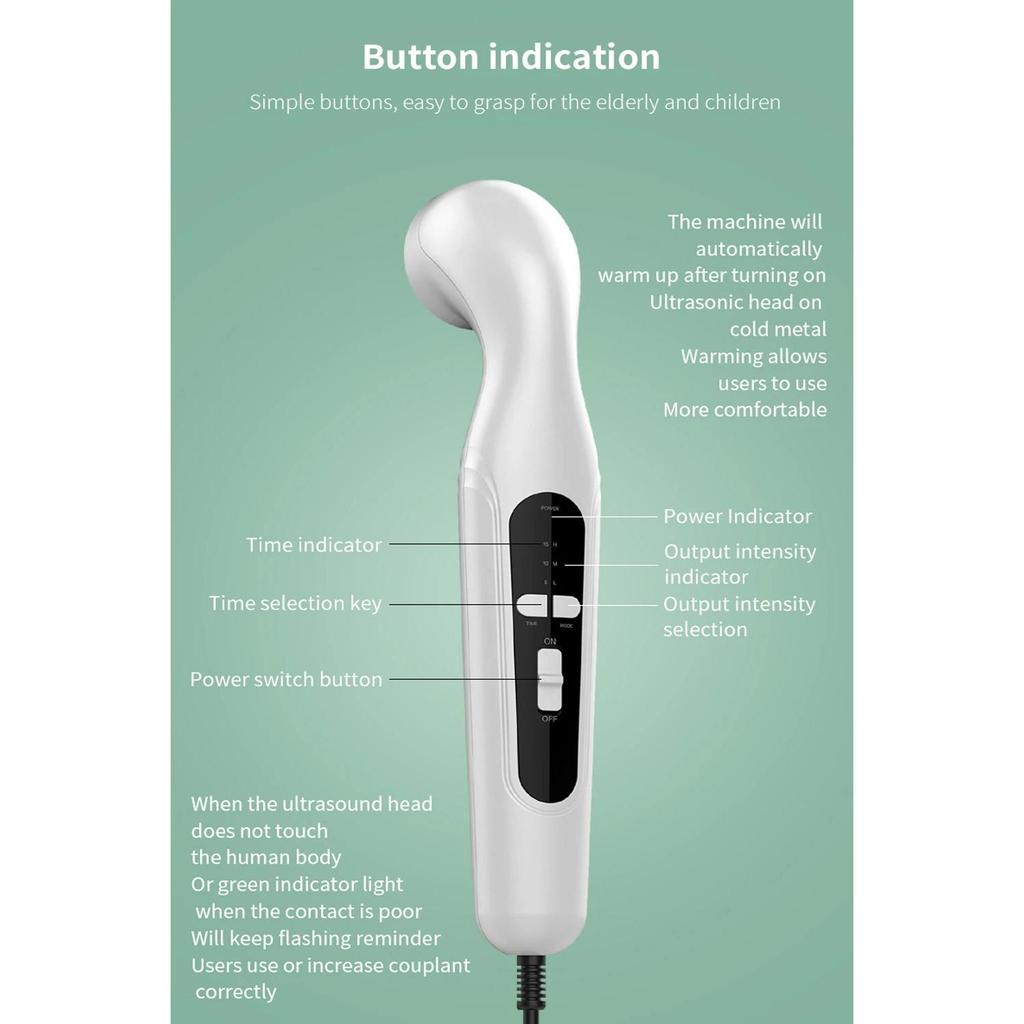 Ultrasound Physiotherapy Equipment Muscle Stimulator Massager For Arthritis Waist And Body Pain Relief Home Use