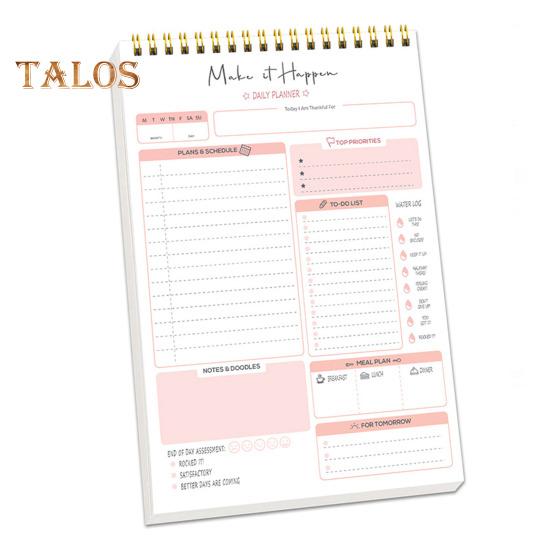 Zielorientiertes Planerbuch im A5-Format. Reibungsloses Schreiben. Kein Ausbluten der Tinte. Effizientes Organizer-Notizbuch zur Zielerreichung.