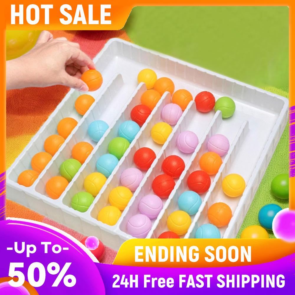 

Color Sorting Ball Rainbow Balls Sensory Game Interactive Puzzle for Kids Boys and Girls Kindergarten Balls Toy China Mainland
