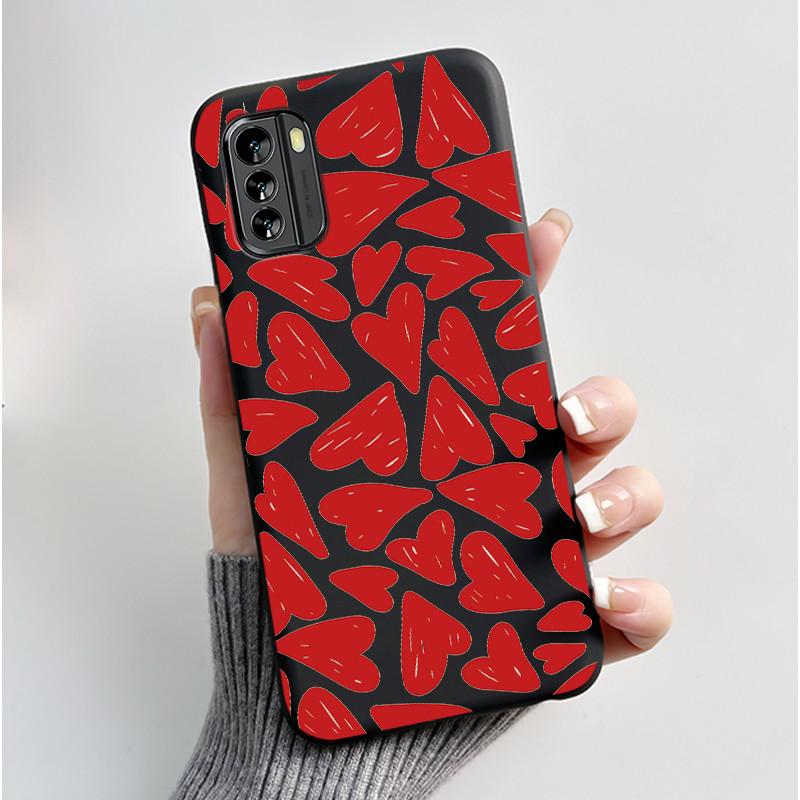 Popular Cartoon Black Case For Nokia G60 5G Cute Puppy Flying In The Sky Pattern Shell For Nokia G100 Anti-scratch Soft Casing