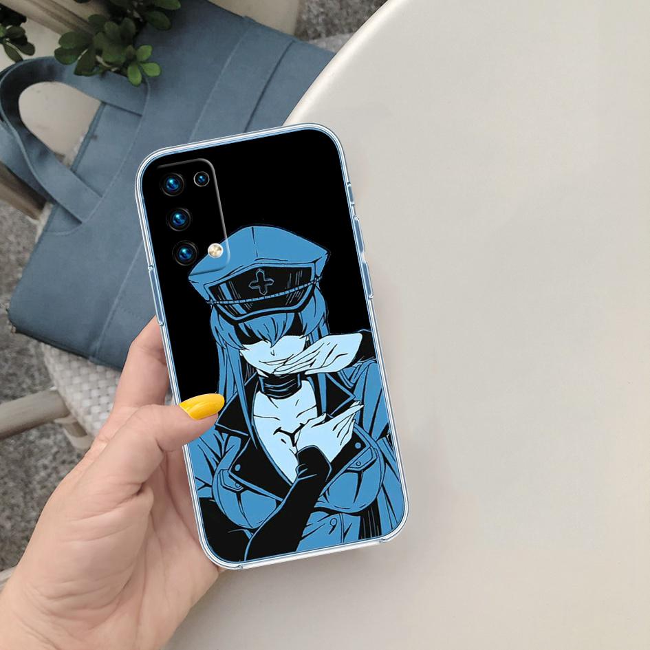LO8 Anime Esdeath Soft Shell Transparent Phone Case for Samsung Galaxy A04 A04S A14 A23 A34 A54 M23 M33 M52 M53