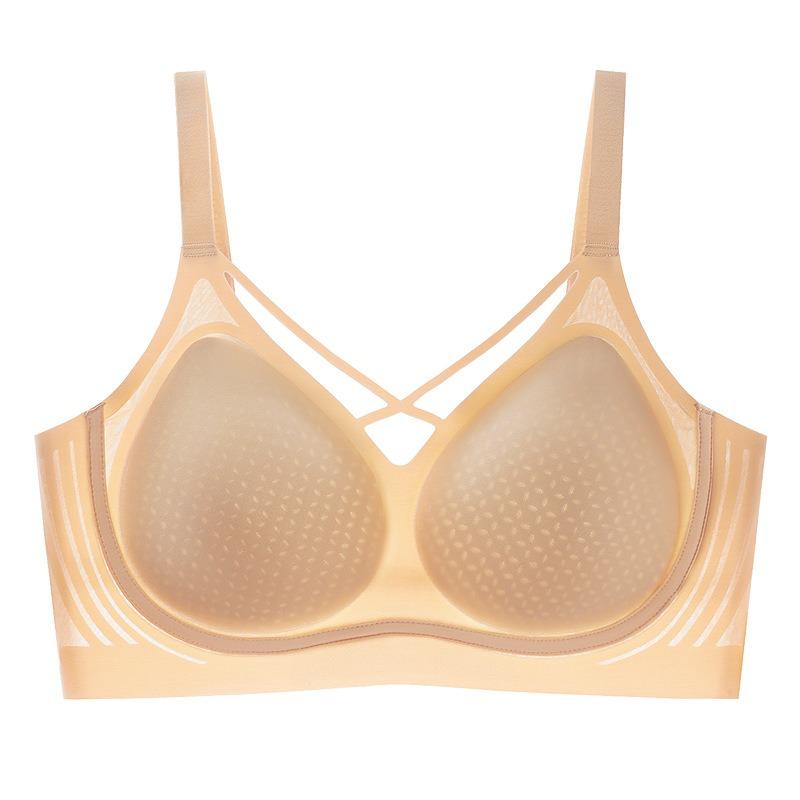 Plus Size Women S Ultra Thin Bra Push Up No Wire Seamless Supportive Bra