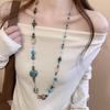 Women's Ethnic Layered Beaded Necklace, Niche Design, High-End Fashion Jewelry