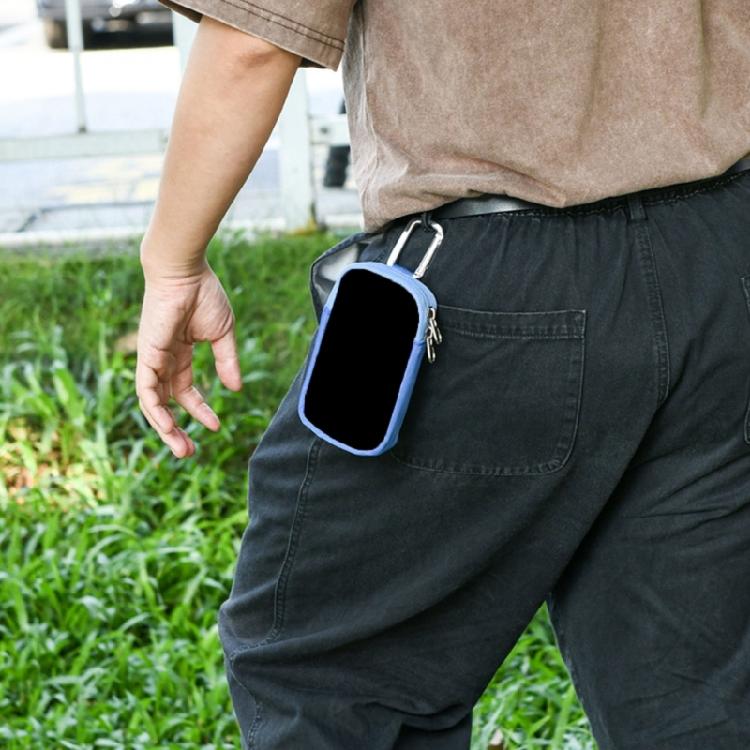 MP3 MP4 Players Storage Bag Protective Cover TPU Case Organizers with Carabiner