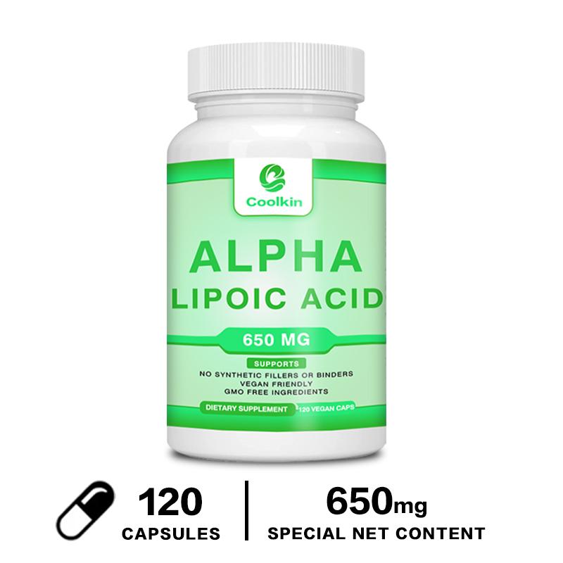 Coolkin Alpha-Lipoic Acid Capsules - Heart Health - Neurological Health