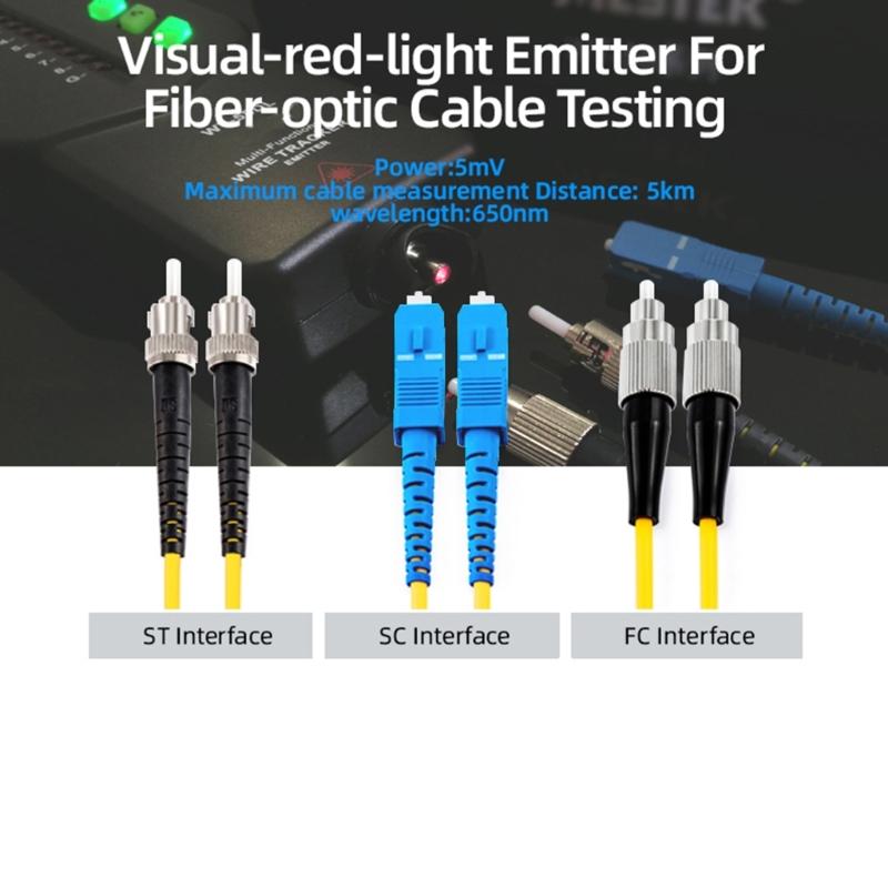High Accuracy Cable Tester Versatile Line Tester Tracing Device for Ethernet Lines Efficiently Locate & Test Connections