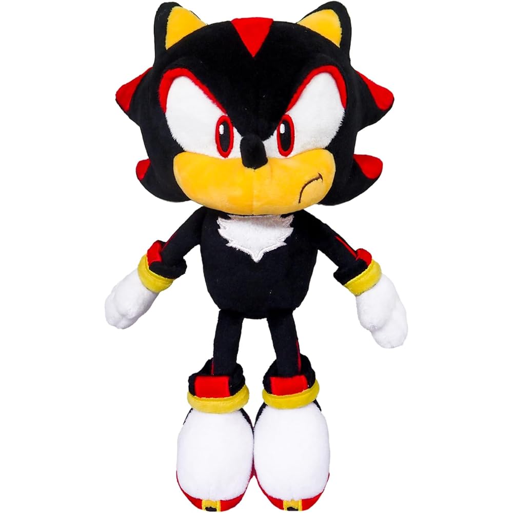 Sanei Boeki Sonic the Hedgehog All Star Collection Shadow Plush Toy 16cm x 16cm x 25cm