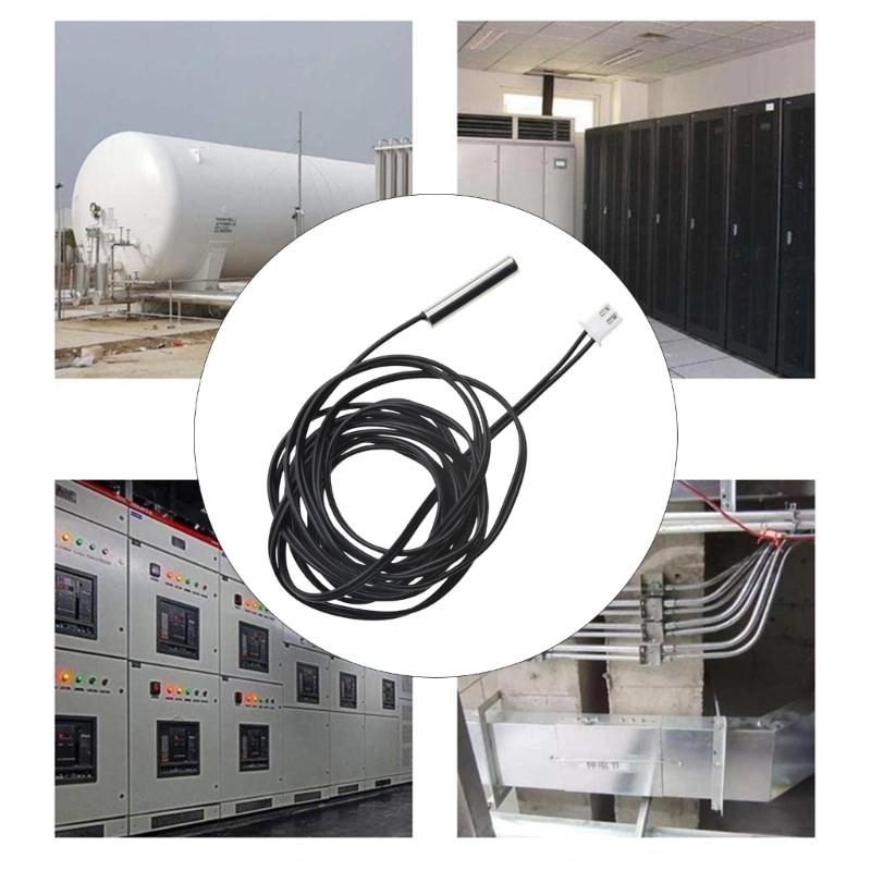 Temperature Sensors Probe With ±1% Accuracy For Industrial Applications -40°C To 300°C 10K Thermistor Probe Industrial