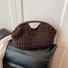 Grass Straw Bag Large Capacity Weave Tote Bag Casual Woven Handbag  Girls
