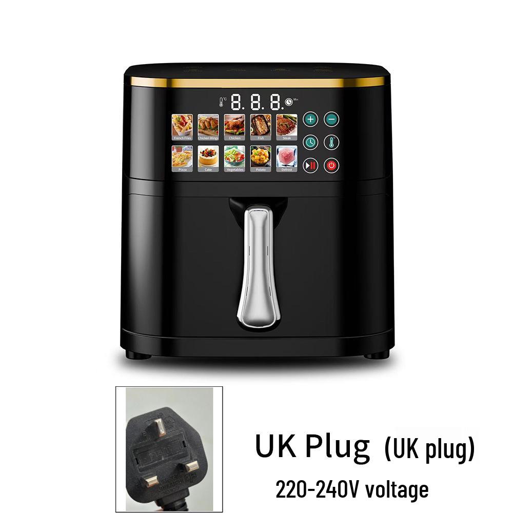 Inteligentna frytkownica powietrzna ze stali nierdzewnej o dużej pojemności 10L/12L