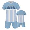 Completo da Calcio Argentina Maglia e Pantaloncini Uniforme Squadra Giovanile per Fan Regalo