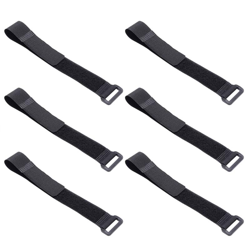 10 Stück Wiederverwendbares Befestigungs-Kabelband Kabelbinder Mehrzweck-Spanngurt Kordelbinder Verstellbar Verlängerbar Befestigungsgurt