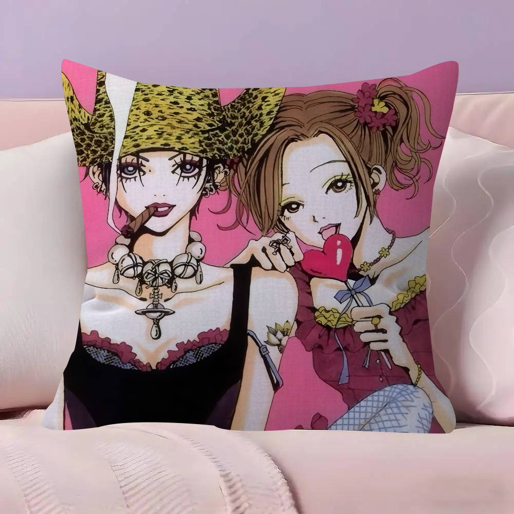 Anime nana cool girl  Cushion Cover 30x50 Polyester Sofa Cushions Decorative Throw Pillows Home Decoration Pillowcover