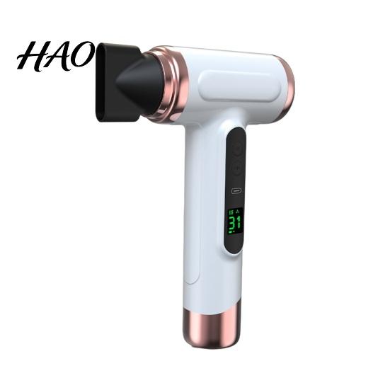 Cordless Blow Dryer Hair 200W 15000mAh USB Rechargeable Adjustable LCD Display High High-power Speed Fast Drying Low Noise Portable Travel Women