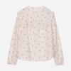 Thursday Island Lace Mix Print Frill Blouse T262mbl148w