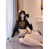 Domila's New Sexy Underwear Uniform Seduction Pure Desire Stewardess Policewoman Suit Flirting Hot Bed Passion
