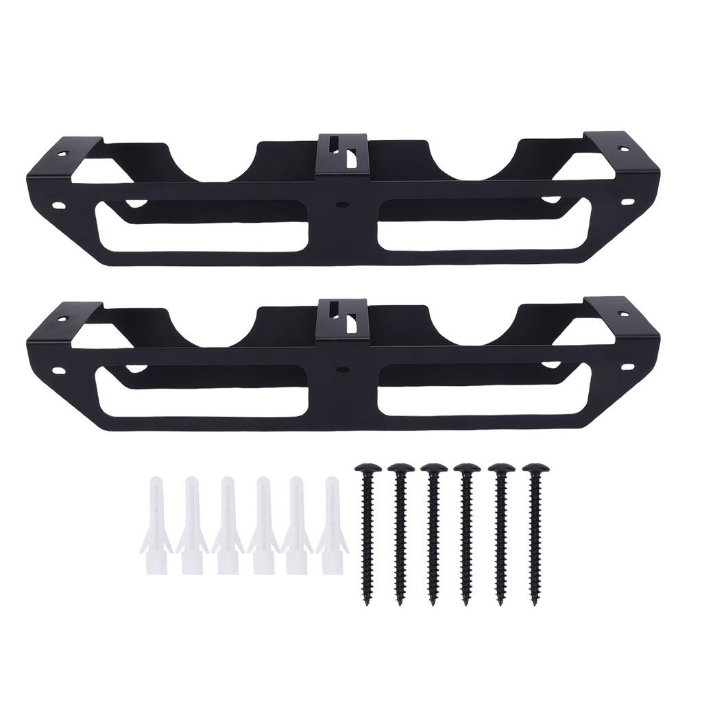 2 Pcs Angle Grinder Holder Wall Mount Cutter Polisher Vertical Storage Rack with Cord Hook for