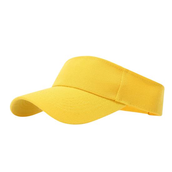 Summer Sun Hat, Visor Hat for Men And Women, Open Top Extended Curved Brim UV Protection Hat, Adjustable Elastic Band Hat for Sports Tennis Golf