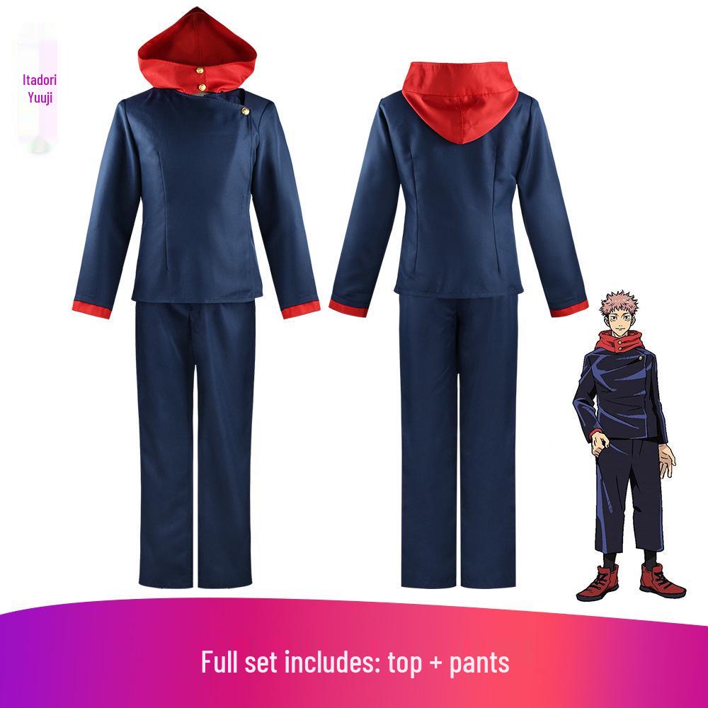 Jujutsu Kaisen Costume: Gojo, Itadori, Fushiguro, Inumaki, Kugisaki - In Stock